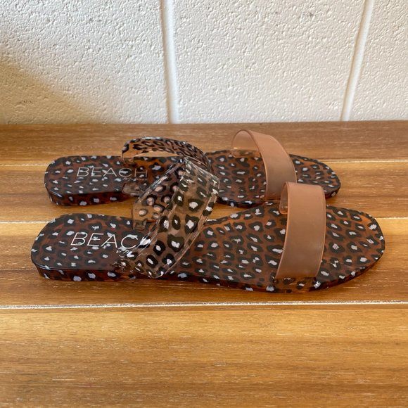 Maz Studio Animal Print Slip-on Sandal - Picture 4 of 6